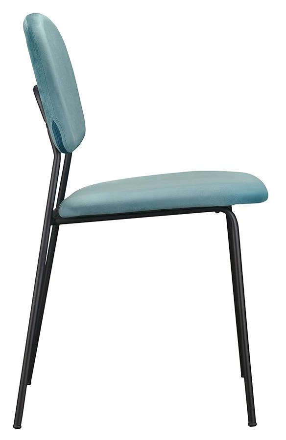 Стул tilla, велюр, темно-бирюзовый - фото 9