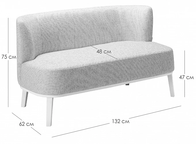 Диван Шафран Diag_ blue - фото 2