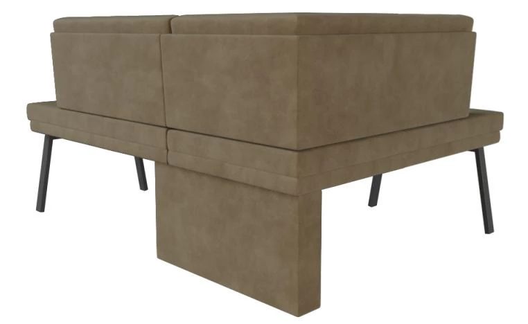 Диван кухон. Brave 120-158 L 3 1240*1620*830 - фото 2