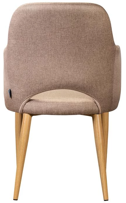 Кресло Ledger Браун/Натур - фото 5