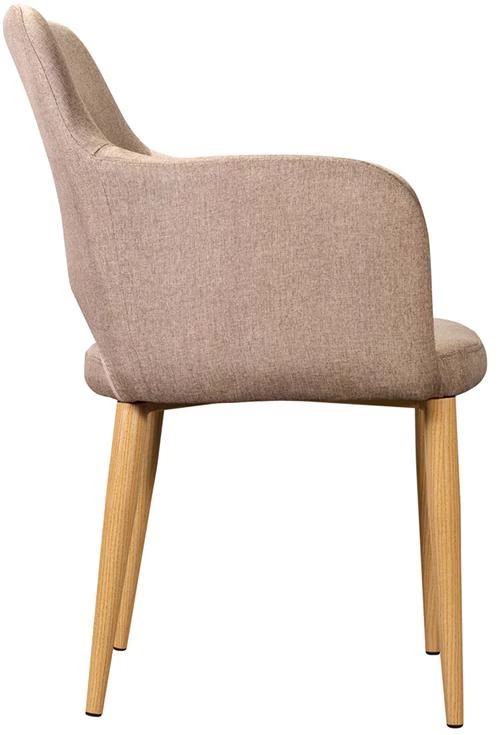 Кресло Ledger Браун/Натур - фото 4