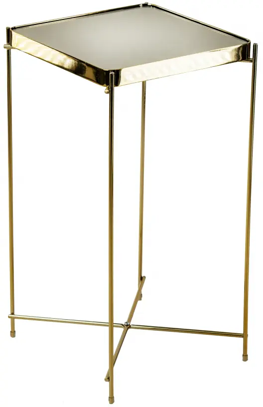 Кофейный столик Square S Gold 0.6x0.32x0.32м