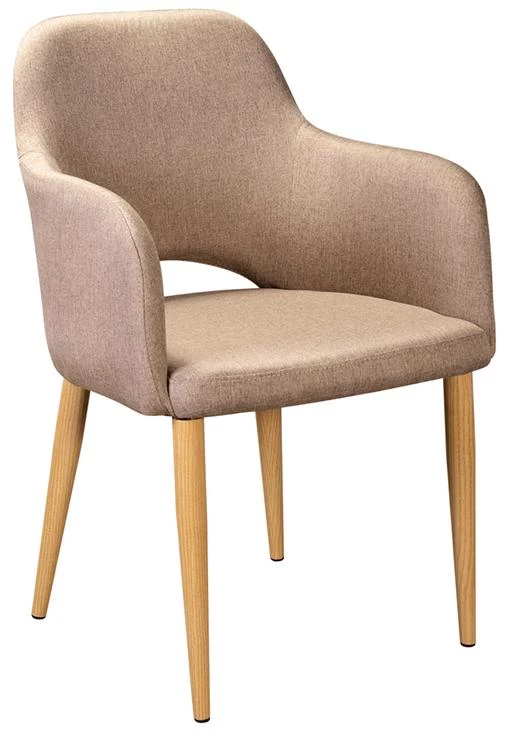 Кресло Ledger Браун/Натур