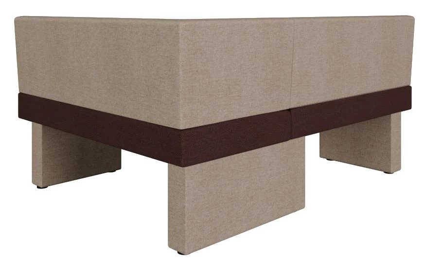 Диван кухон. Ratio 158-120 R beige/coffe - фото 2
