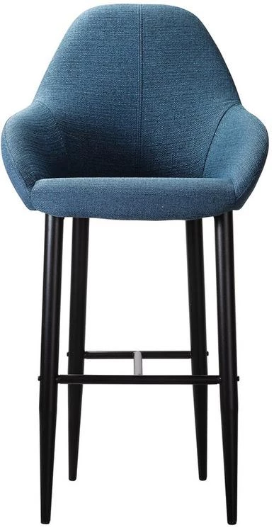 Кресло Бар Kent БлюАрт/Черный - фото 3