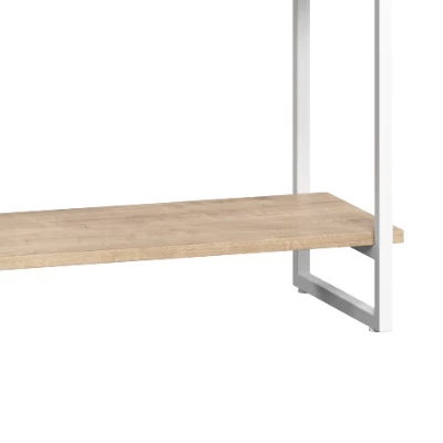 Стеллаж Мальборк Рант 40 Дуб Сонома бел.основан. - фото 2