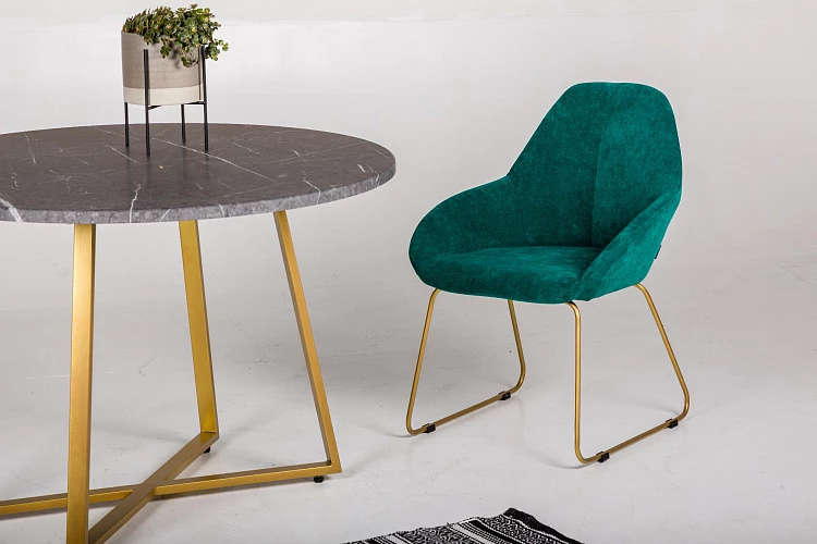 Кресло Kent БлюАрт/ЛинкЗолот - фото 7