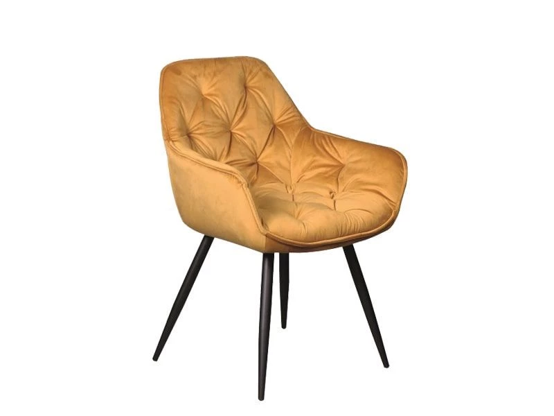 Стул кухонный CHERRY Velvet Bluvel 68 карри