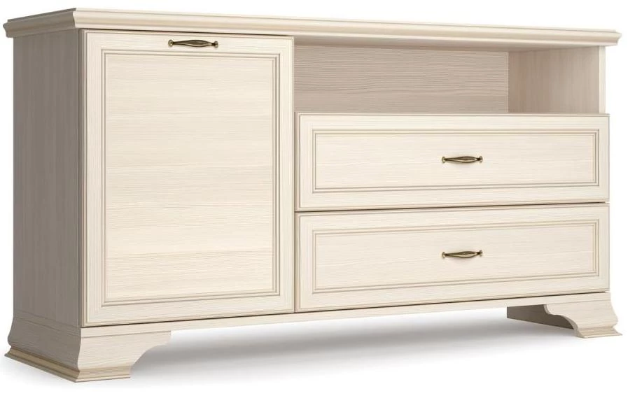 Тумба для аппаратуры 2 Сиена бодега белый