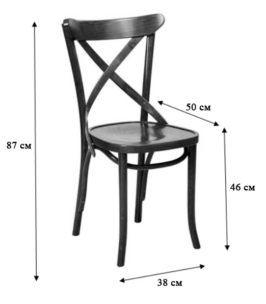 Стул А-1230 Венге - фото 2
