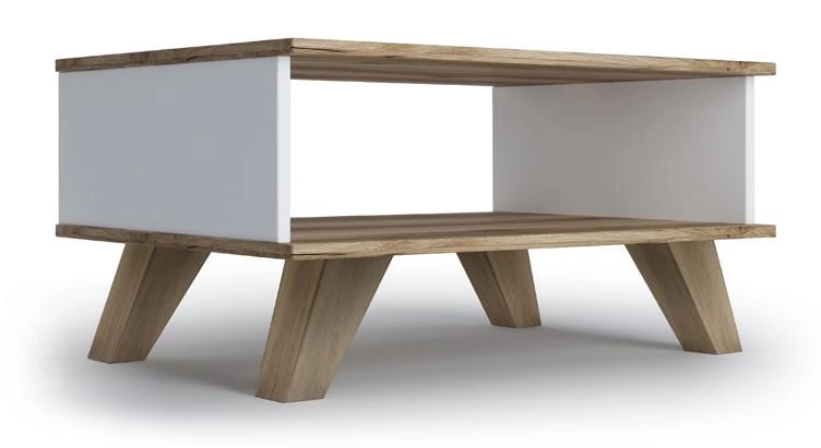 Стол журнальный Вега Скандинавия белый