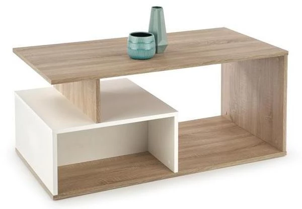 Стол журнальный COMBO (дуб сонома/белый)