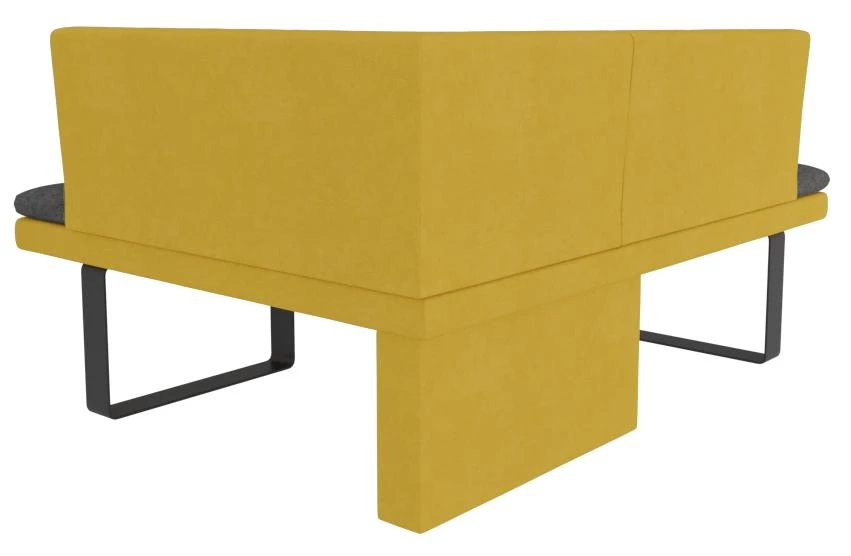 Диван кухон. Magiс 158-120 R sunny/graphite - фото 3