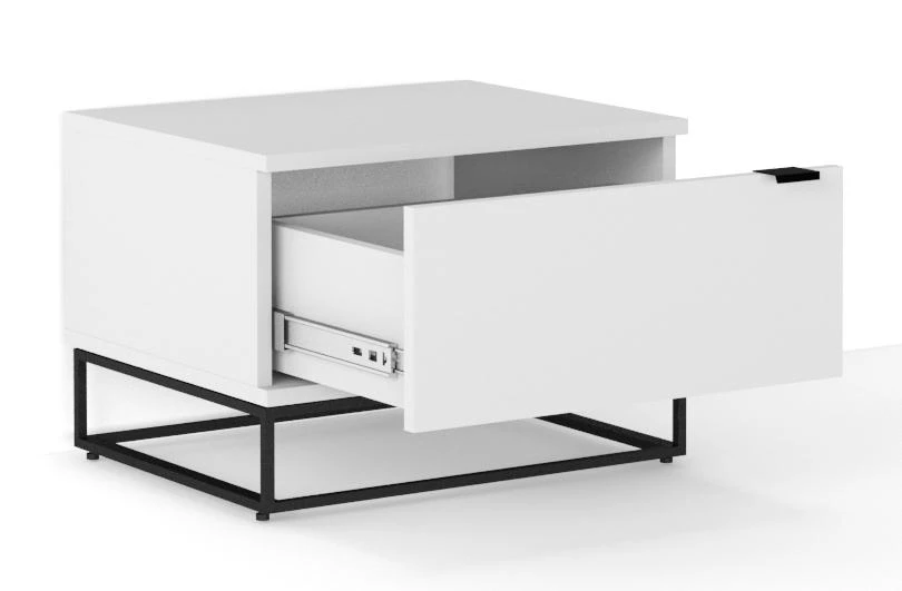 Тумба прикроватная City Lite белый - фото 2