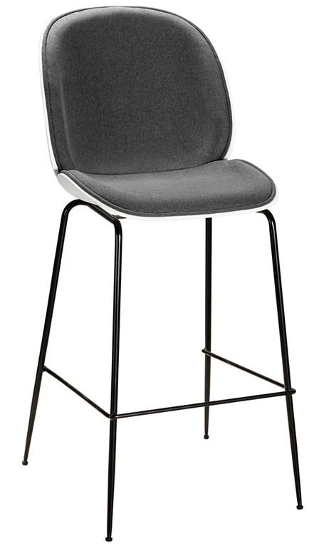 Стул барный Beetle Grey