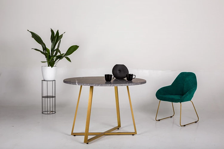 Кресло Kent БлюАрт/ЛинкЗолот - фото 6