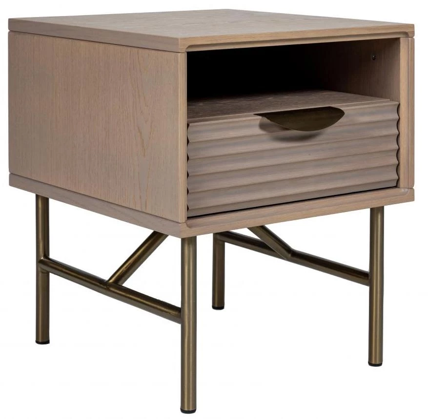 Тумбочка HAINES premium beige 0.48x0.4x0.45м