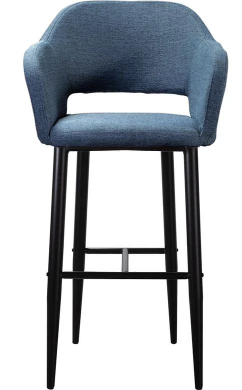 Кресло Бар Oscar БлюАрт/Черный - фото 3