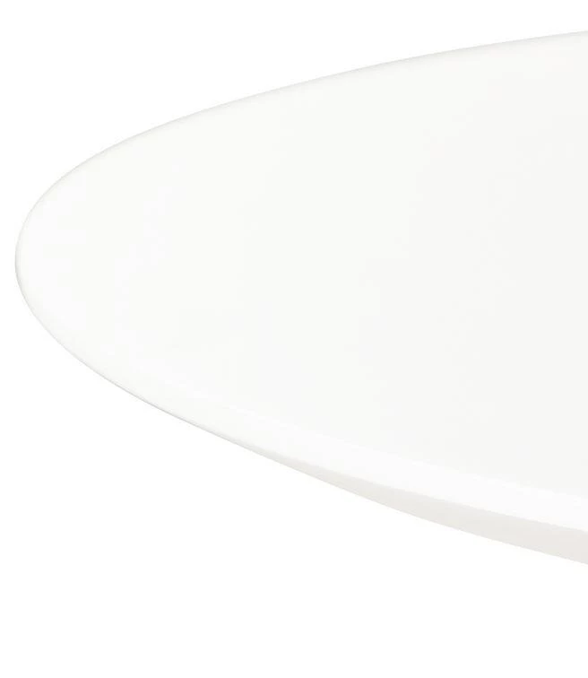 Стол Лунд круглый д.860 Белый Темный орех - фото 4