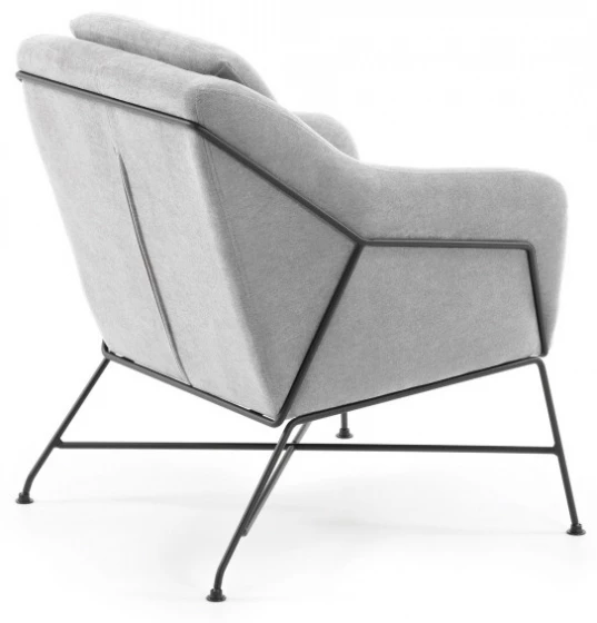 Кресло Brida светло-серое - фото 2