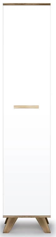 Шкаф 400 Вега Скандинавия Белый/Дуб каньон - фото 2