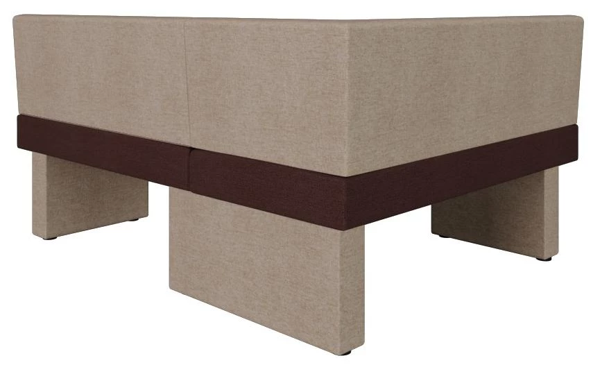 Диван кухон. Ratio 120-158 L beige/coffe - фото 2