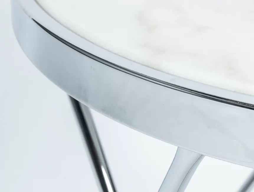 Приставной столик Zarina Silver 0.5x0.45x0.45м - фото 2