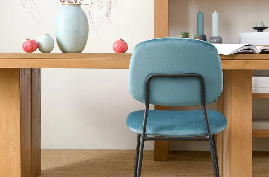 Стул tilla, велюр, темно-бирюзовый - фото 5