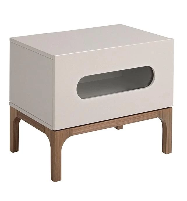 Тумба прикроват. 7144/CP2205H/сер.орех/подсв.