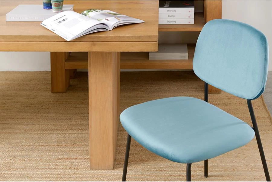 Стул tilla, велюр, темно-бирюзовый - фото 7