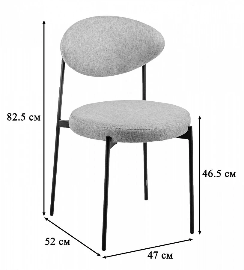 Стул Gawaii Diag beige - фото 2