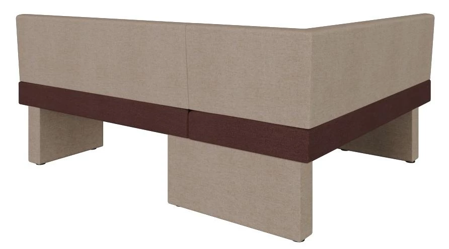 Диван кухон. Ratio 140-178 L beige/coffe - фото 2
