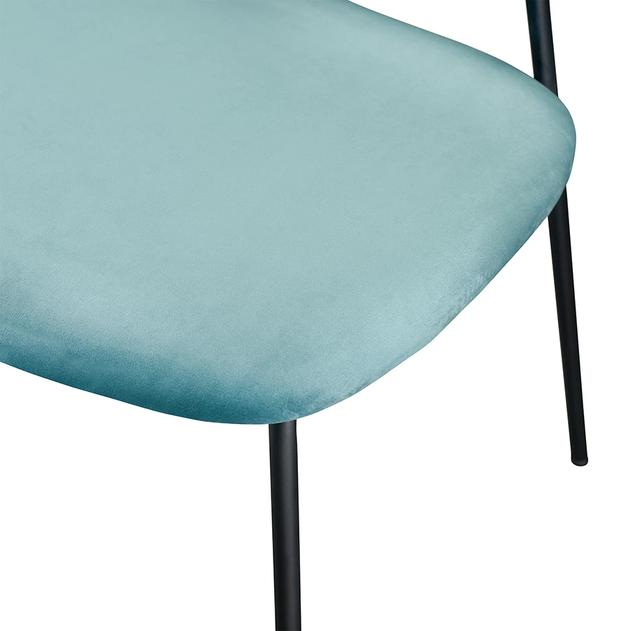Стул tilla, велюр, темно-бирюзовый - фото 13