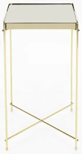 Кофейный столик Square S Gold 0.6x0.32x0.32м - фото 2