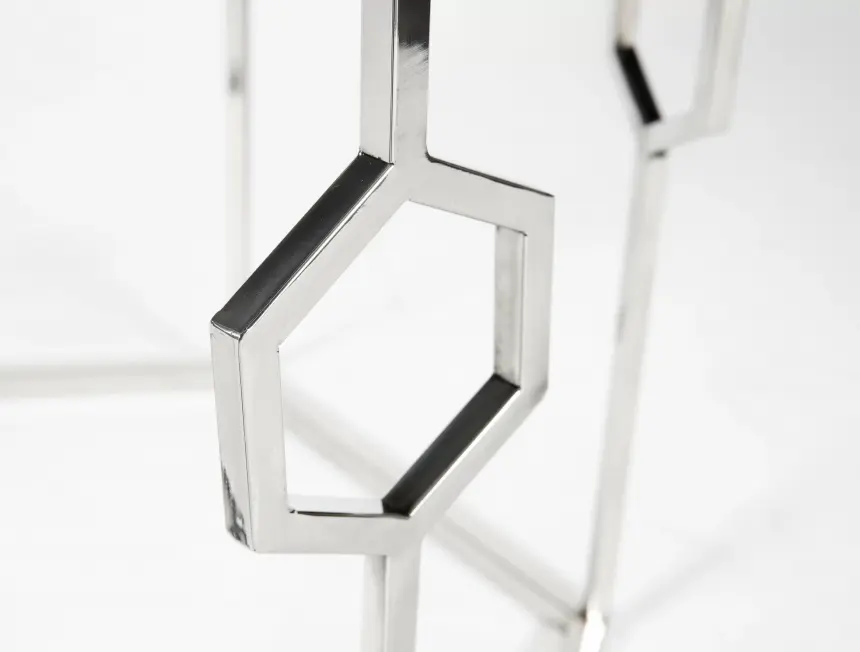 Кофейный столик Art Silver 0.55x0.55x0.55м - фото 3