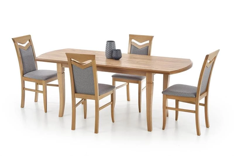 Стол обед. раскладной FRYDERYK 160/240 дуб крафт