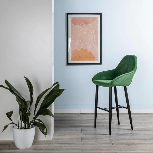 Кресло Бар Kent Грин/Черный - фото 5