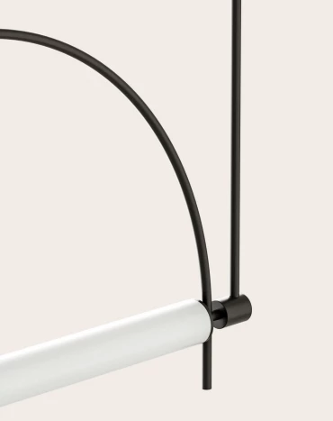 Подвесной светильник Arc черный - фото 2