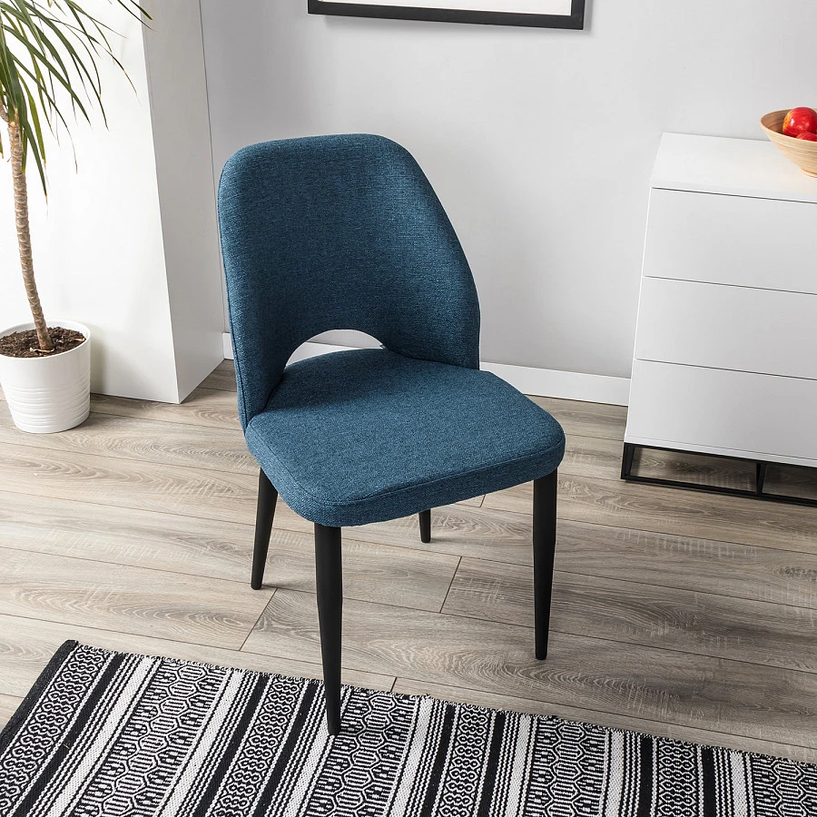 Стул Ledger синий/черный - фото 9