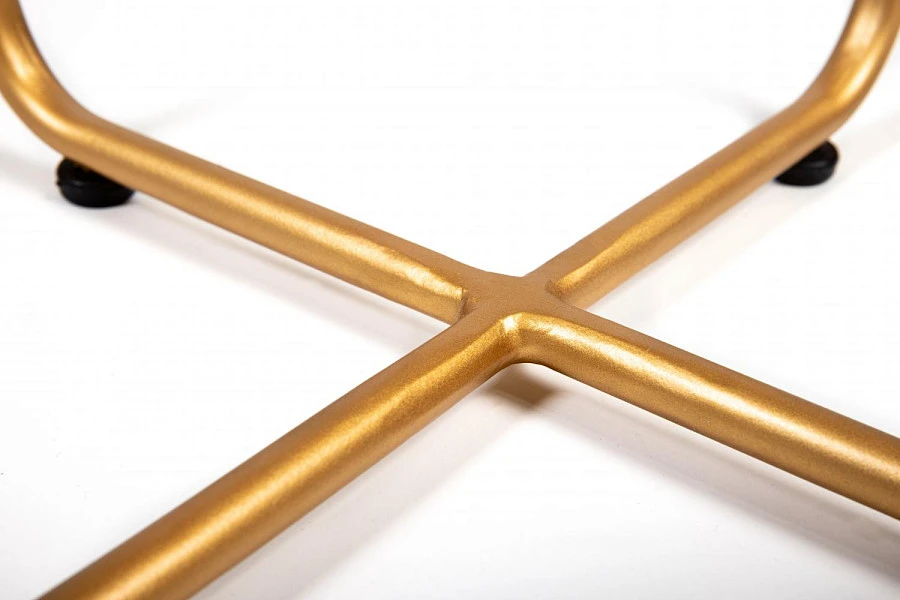 Кофейный столик Marble белый 0.45x0.4x0.4м - фото 4