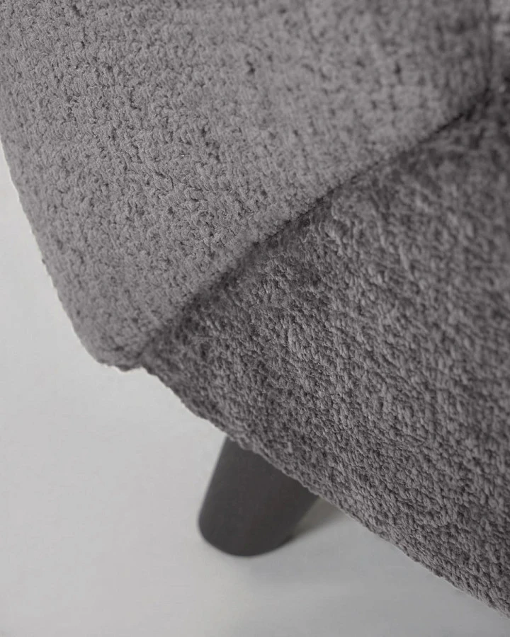 Кресло Marthan из серой синели /венге - фото 11