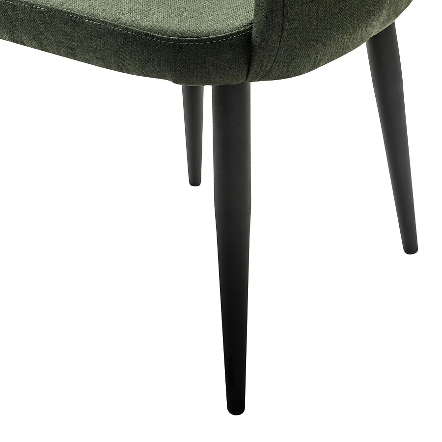 Кресло Ledger темно-зеленый/черный - фото 4