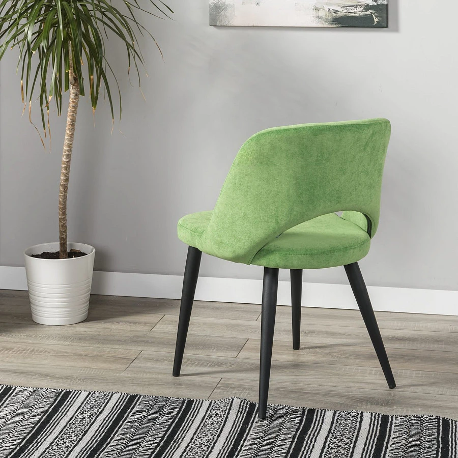 Кресло Lars Green/черный - фото 14