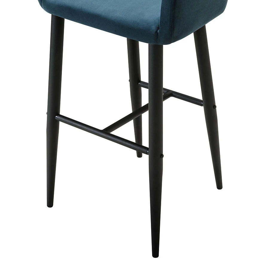 Кресло Бар.Oscar Diag blue/черный - фото 6