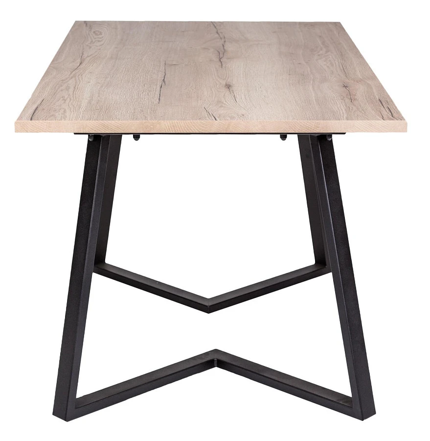 Стол Роналдо раздвиж. 120-160 Галифакс Натур - фото 4