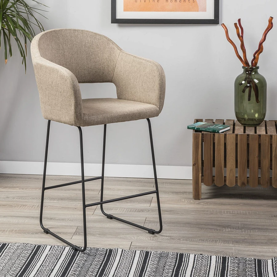 Кресло полубар Oscar Браун/Линк - фото 5