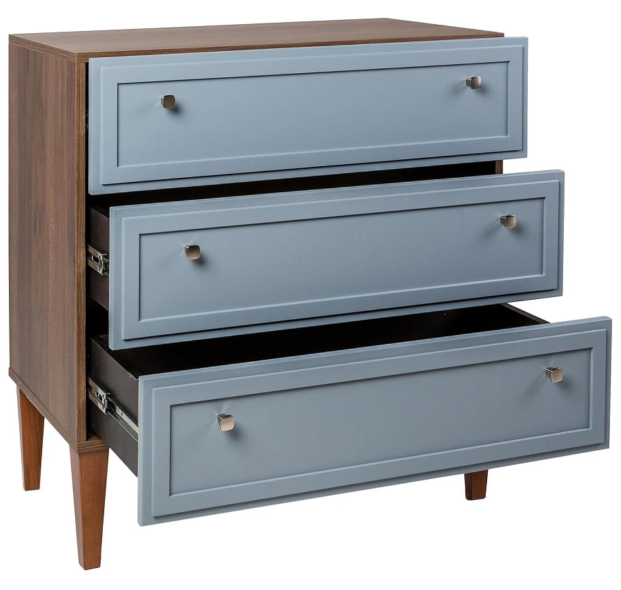 Комод 3 ящика Norton серый - фото 5