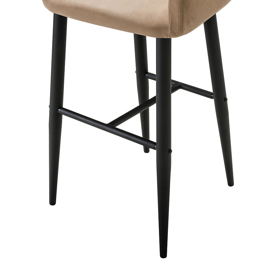 Стул Бар Oscar Diag beige/черный - фото 5