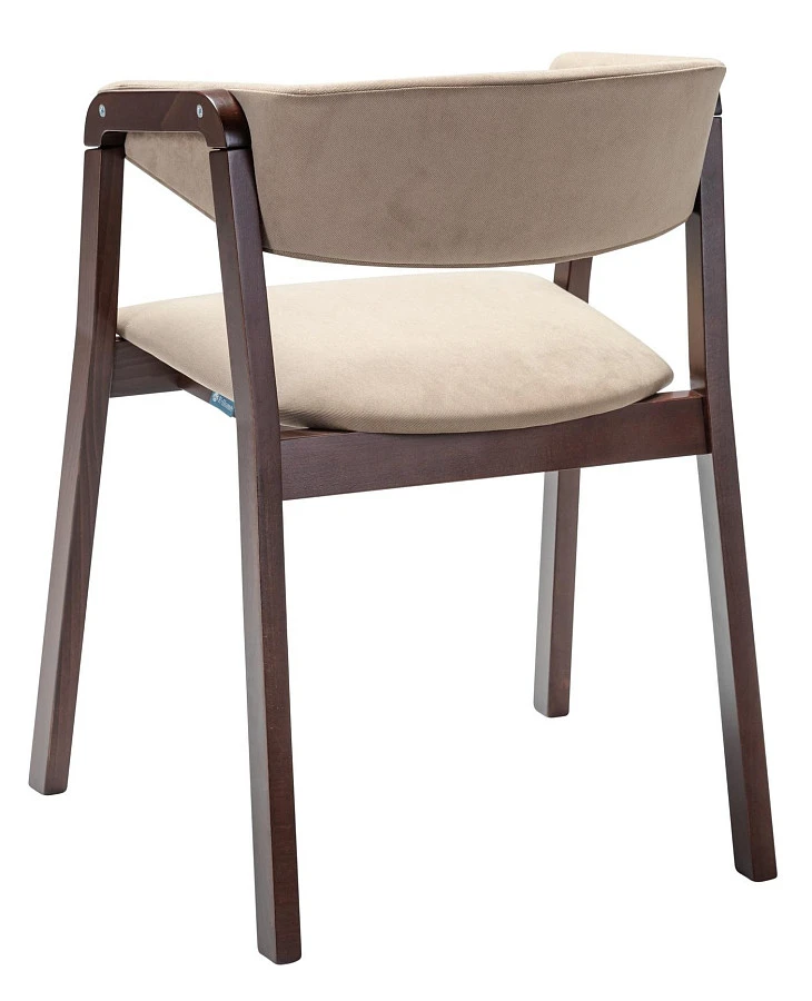 Кресло Dalia Soft Beige/Темный орех - фото 4