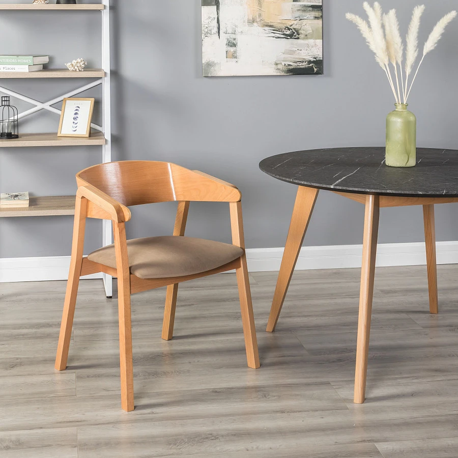 Кресло Dalia Beige/Натур - фото 10